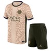 Officiële Voetbalshirt + Korte Broek Paris Saint-Germain Vierde Jordan 2023-24 - Kids